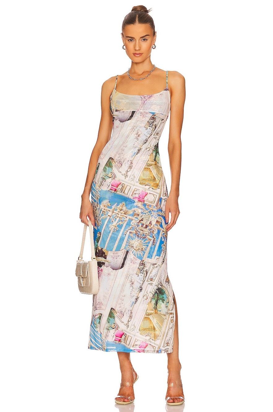 Miaou x Paloma Elsesser Thais Dress in Baroque XS
